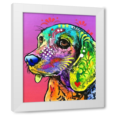 IMG_1228 White Modern Wood Framed Art Print by Dean Russo Collection