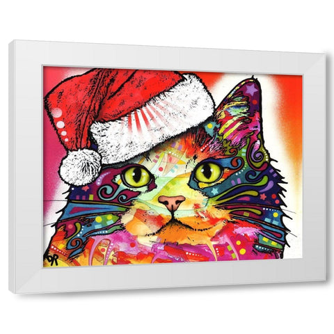 Ragamuffin Christmas Edition White Modern Wood Framed Art Print by Dean Russo Collection