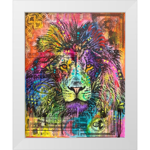Reserve White Modern Wood Framed Art Print by Dean Russo Collection