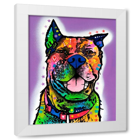 Kona White Modern Wood Framed Art Print by Dean Russo Collection