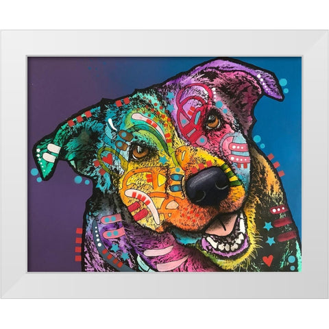 IMG_6144 White Modern Wood Framed Art Print by Dean Russo Collection