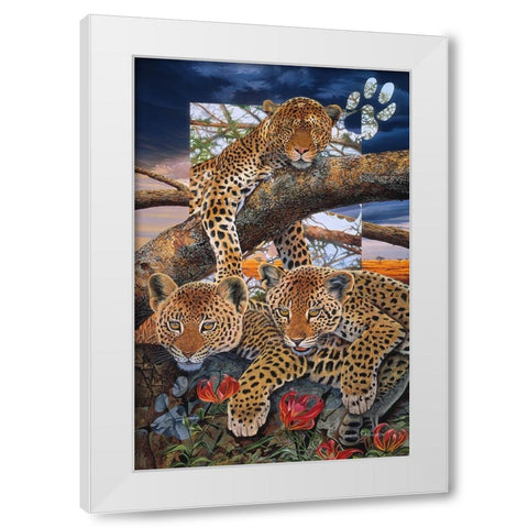 A Mothers Dream White Modern Wood Framed Art Print by Stevenson, Graeme