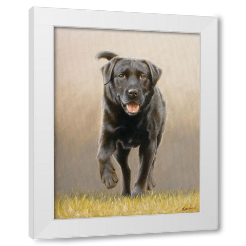 234 White Modern Wood Framed Art Print by Silver, John