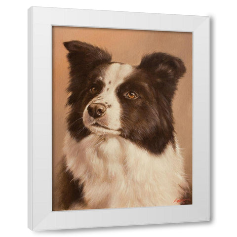 305 White Modern Wood Framed Art Print by Silver, John