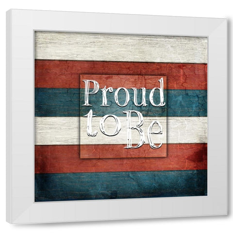 American Freedom Collection 9 White Modern Wood Framed Art Print by LightBoxJournal