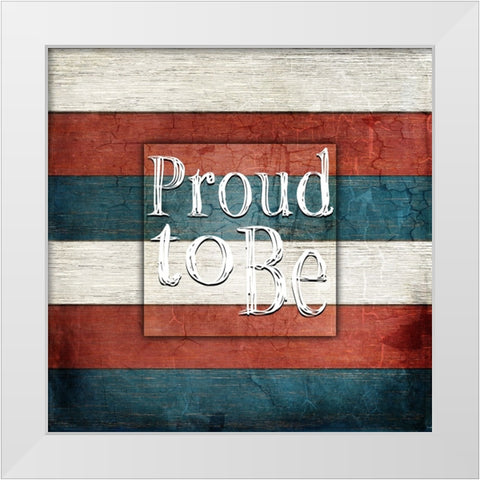 American Freedom Collection 9 White Modern Wood Framed Art Print by LightBoxJournal