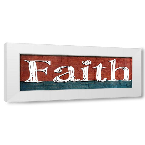 American Freedom Collection V10 White Modern Wood Framed Art Print by LightBoxJournal