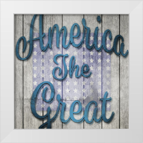 American Workshop Series 3 V5 White Modern Wood Framed Art Print by LightBoxJournal