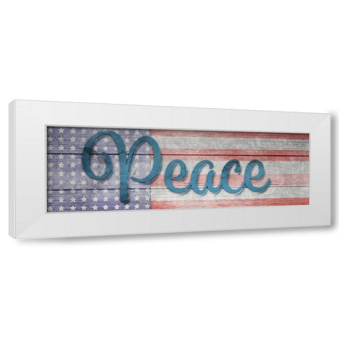American Workshop Series 3 V6 Signs 8 White Modern Wood Framed Art Print by LightBoxJournal
