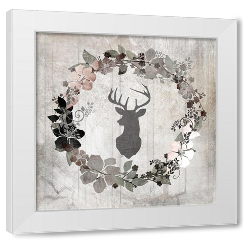 DownOnTheFarm V1 White Modern Wood Framed Art Print by LightBoxJournal