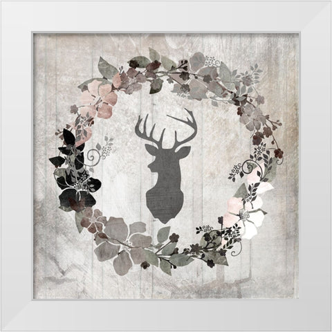 DownOnTheFarm V1 White Modern Wood Framed Art Print by LightBoxJournal