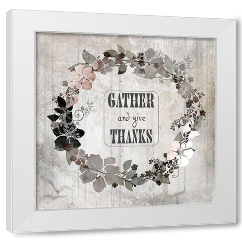 DownOnTheFarm V3 White Modern Wood Framed Art Print by LightBoxJournal