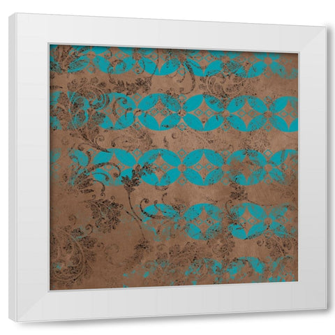 GypsyHorse CollectionSurfacePattern V1 16 White Modern Wood Framed Art Print by LightBoxJournal