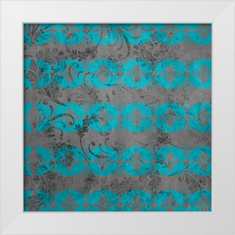 GypsyHorse CollectionSurfacePattern V1 17 White Modern Wood Framed Art Print by LightBoxJournal