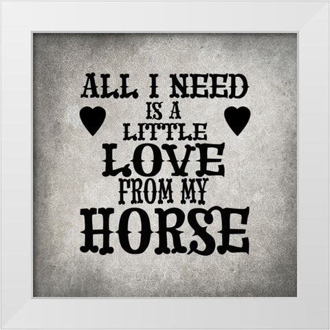 GypsyHorse CollectionSurfacePattern V4 1 White Modern Wood Framed Art Print by LightBoxJournal