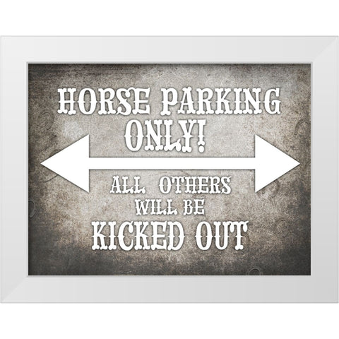 GypsyHorse CollectionSurfacePattern V4 8 White Modern Wood Framed Art Print by LightBoxJournal