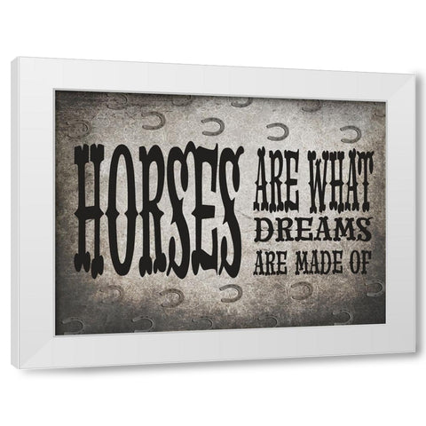 GypsyHorse CollectionSurfacePattern V4 15 White Modern Wood Framed Art Print by LightBoxJournal