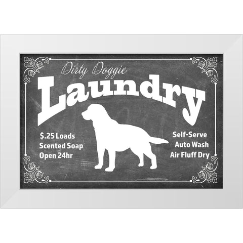 Mudroom 11 White Modern Wood Framed Art Print by LightBoxJournal