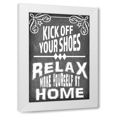 Mudroom 13 White Modern Wood Framed Art Print by LightBoxJournal