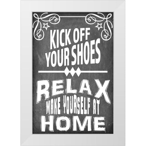 Mudroom 13 White Modern Wood Framed Art Print by LightBoxJournal