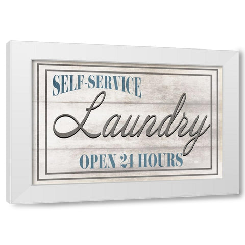 Mudroom 17 White Modern Wood Framed Art Print by LightBoxJournal