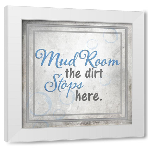 Mudroom 23 White Modern Wood Framed Art Print by LightBoxJournal