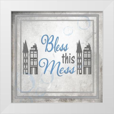 Mudroom 24 White Modern Wood Framed Art Print by LightBoxJournal