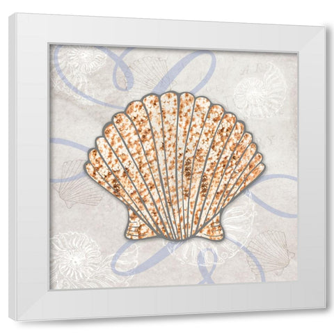 Sea Side Gypsy V2 White Modern Wood Framed Art Print by LightBoxJournal