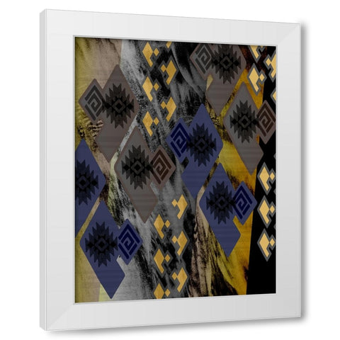 SouthWest Design 2 4 White Modern Wood Framed Art Print by LightBoxJournal