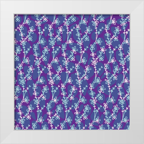 Time Less Scarf 9 White Modern Wood Framed Art Print by LightBoxJournal