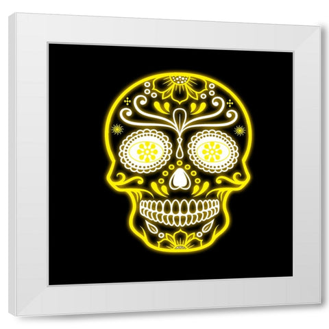 Hocus Pocus 03 White Modern Wood Framed Art Print by LightBoxJournal