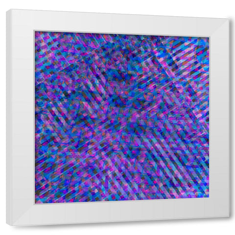 BoHo Girl Pattern 03 White Modern Wood Framed Art Print by LightBoxJournal