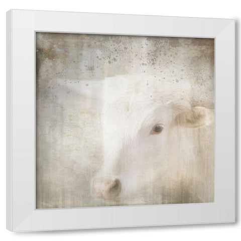 Antique Farm 04 White Modern Wood Framed Art Print by LightBoxJournal