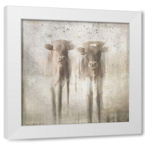 Antique Farm 06 White Modern Wood Framed Art Print by LightBoxJournal