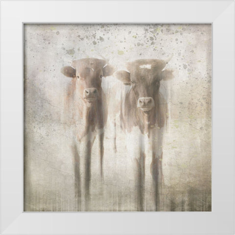 Antique Farm 06 White Modern Wood Framed Art Print by LightBoxJournal