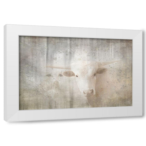 Antique Farm 10 White Modern Wood Framed Art Print by LightBoxJournal