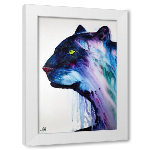 Orpheus White Modern Wood Framed Art Print by Allante, Marc