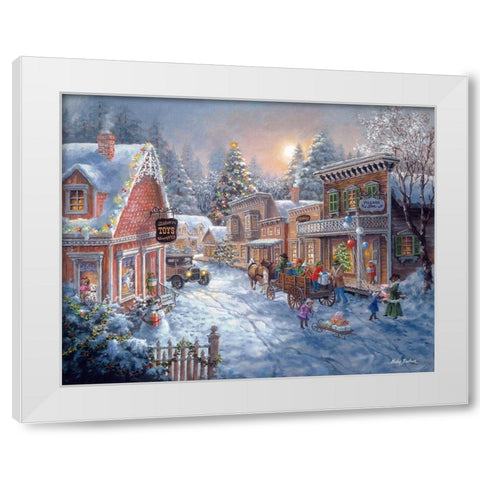 Good Old Days White Modern Wood Framed Art Print by Boehme, Nicky