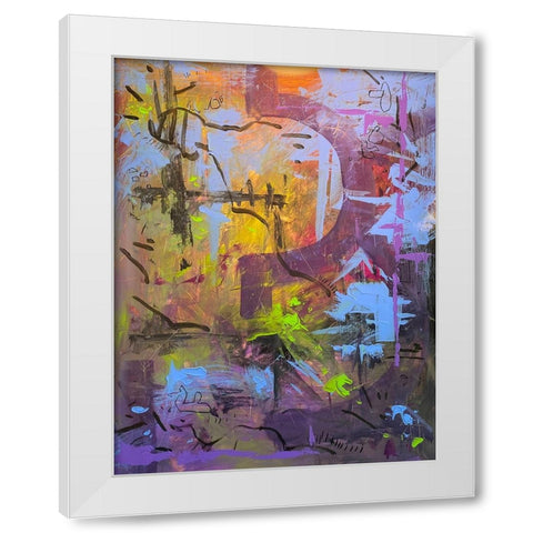 Cargo White Modern Wood Framed Art Print by Randy Noble Fine Art