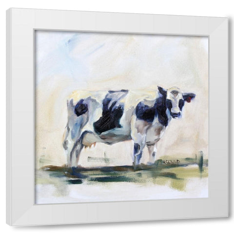 Dairyland White Modern Wood Framed Art Print by Gould, Renee