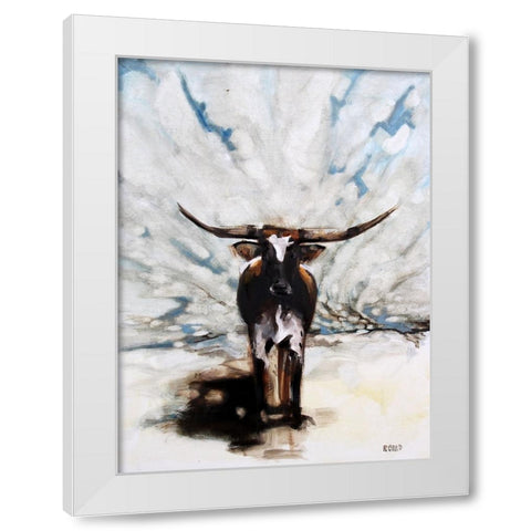 Dorthy White Modern Wood Framed Art Print by Gould, Renee