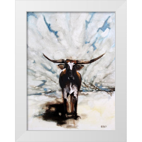 Dorthy White Modern Wood Framed Art Print by Gould, Renee