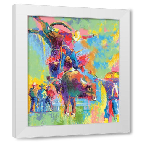 Frontier Days 2 White Modern Wood Framed Art Print by Wallich, Richard