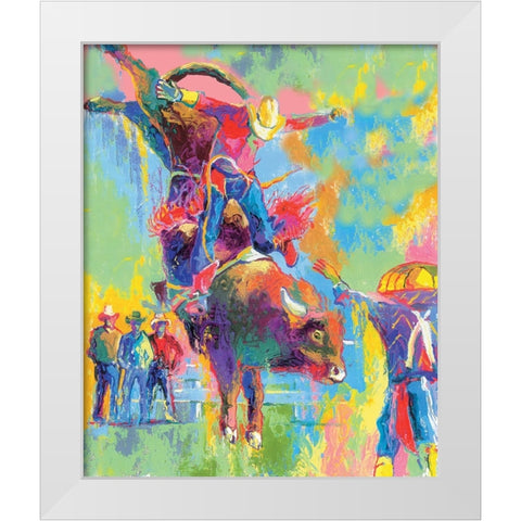 Frontier Days 2 White Modern Wood Framed Art Print by Wallich, Richard