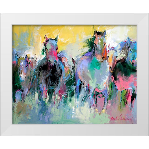 Art Wild 2 White Modern Wood Framed Art Print by Wallich, Richard