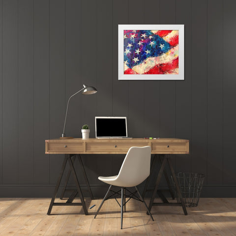 artflag White Modern Wood Framed Art Print by Wallich, Richard