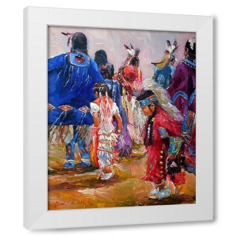 War White Modern Wood Framed Art Print by Wallich, Richard