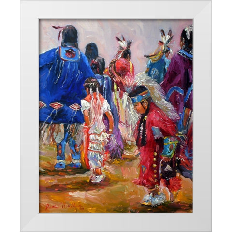 War White Modern Wood Framed Art Print by Wallich, Richard