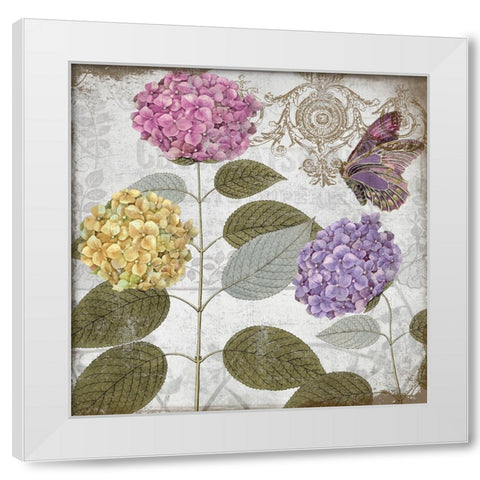 Victorian Romance II White Modern Wood Framed Art Print by Sasha