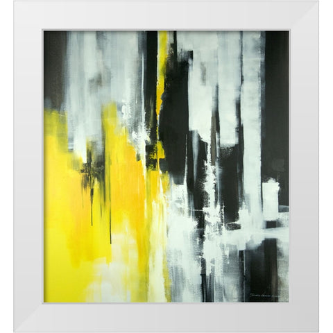 Life White Modern Wood Framed Art Print by Leung, Thomas